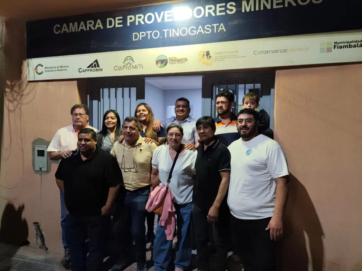 Tinogasta renovó la comisión directiva de su Cámara de Proveedores Mineros
